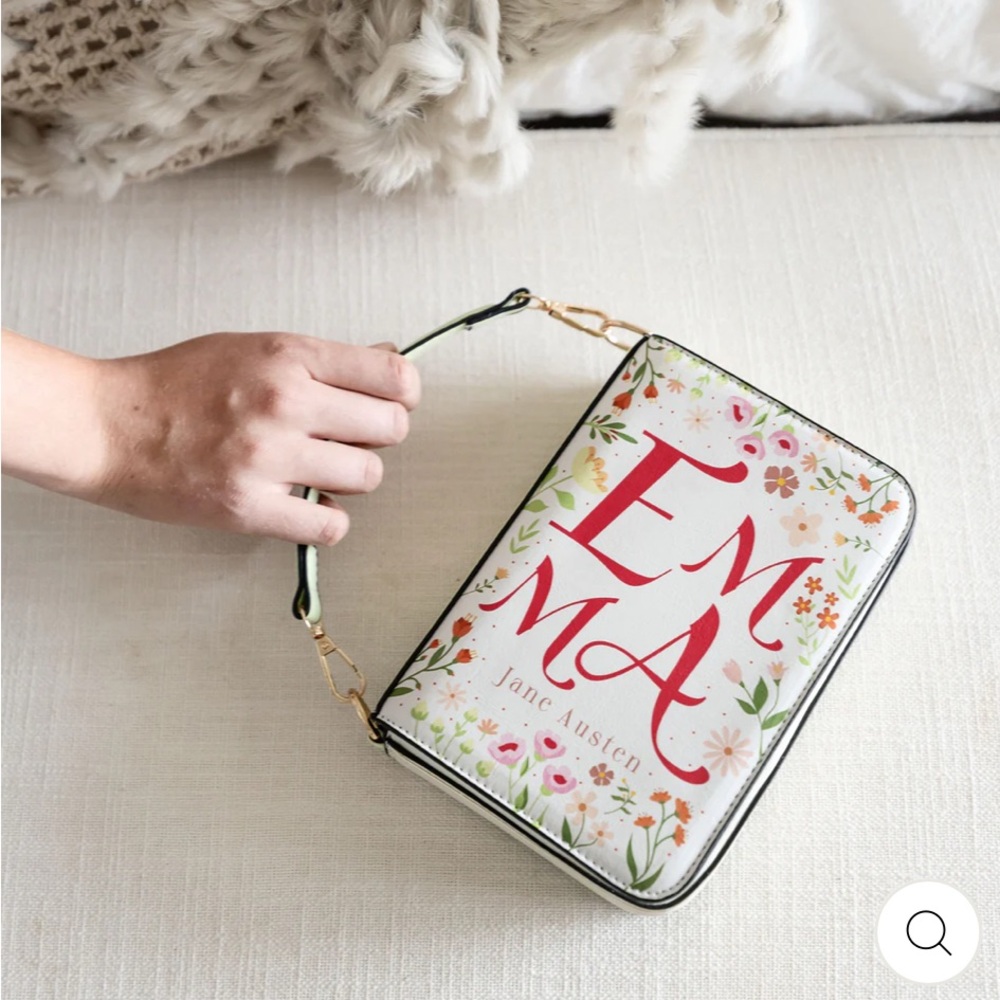 Book Purse - Emma ⭐️NWT⭐️ includes Custom Box